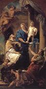 Pompeo Batoni Notre Dame, and the Son in St. John s Nepomuk Spain oil painting artist